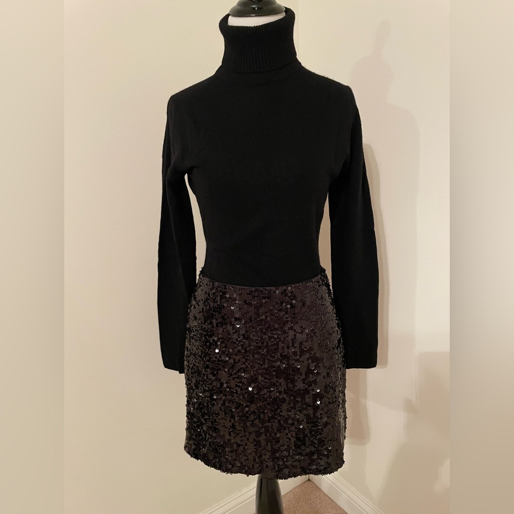 Ann Taylor Cashmere Turtleneck Sweater